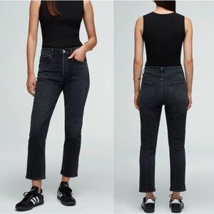 Agolde Riley High Rise Straight Crop Jeans Sz 29